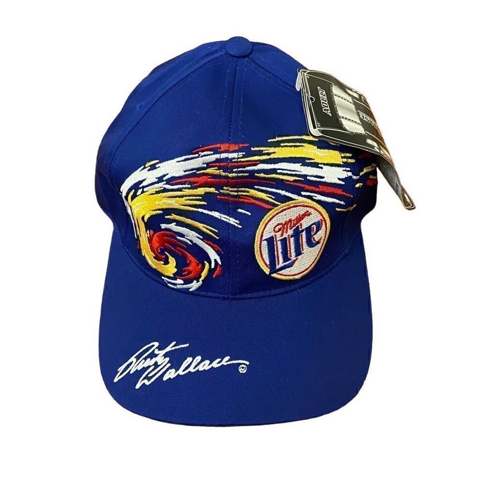 Chase Authentics 2000 Nascar Miller Light Rusty Wallace Hat Adjustable OS NWT